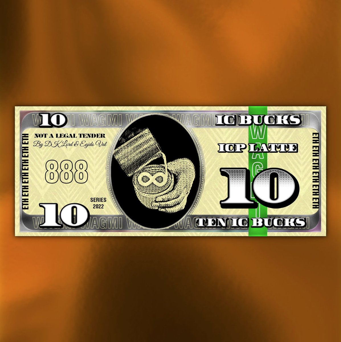 Tomorrow is <a href="/caffeineai/">caffeine</a> day.
Celebrating with a cool <a href="/ic_bucks/">ICBUCKS.ICP</a> from my collection :D