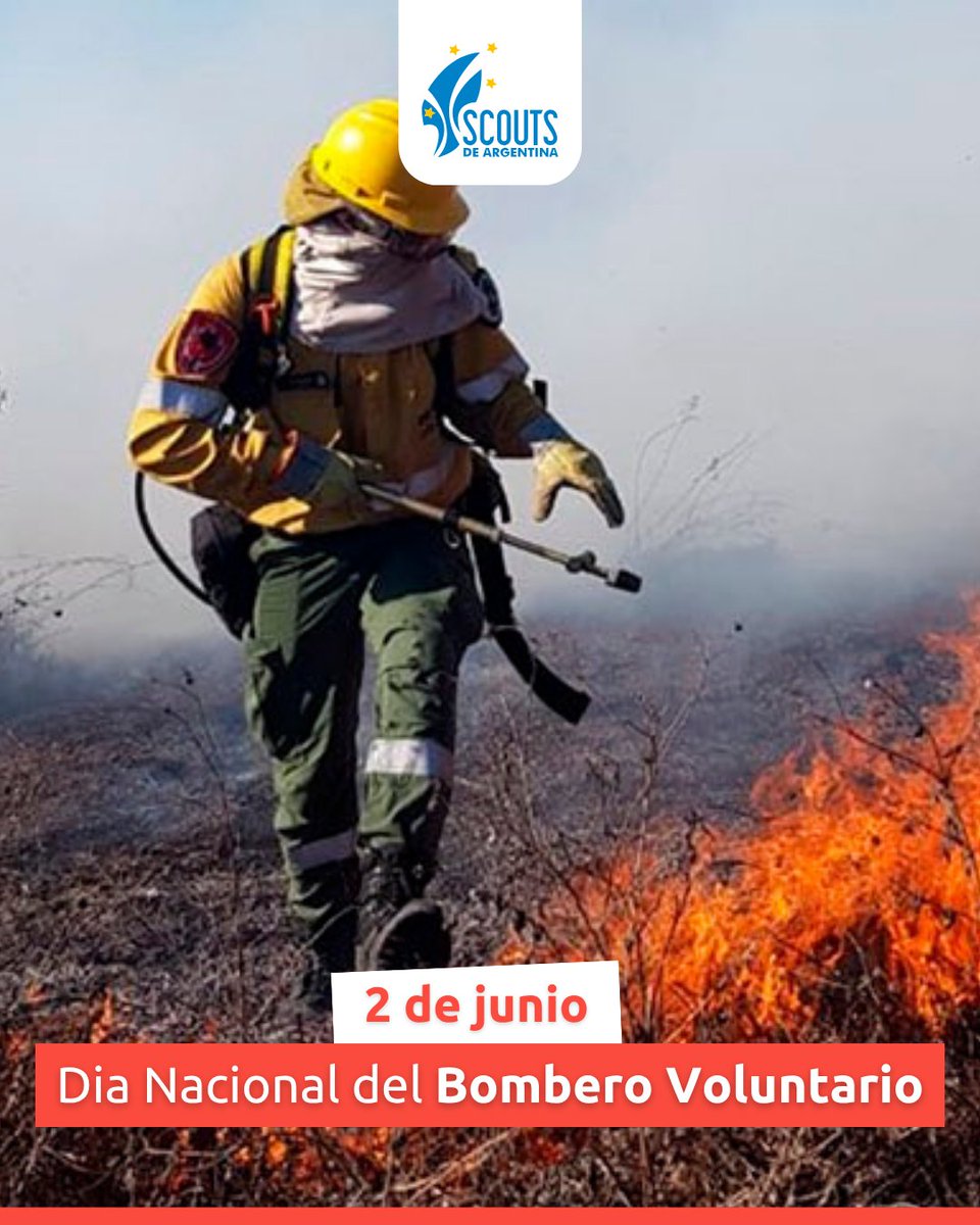 🚒 En el Día Nacional del Bombero Voluntario saludamos y agradecemos a quienes entregan su tiempo y esfuerzo al servicio de la comunidad. ¡Gracias por su compromiso, valentía y solidaridad! 💙 #LiderandoElPresente