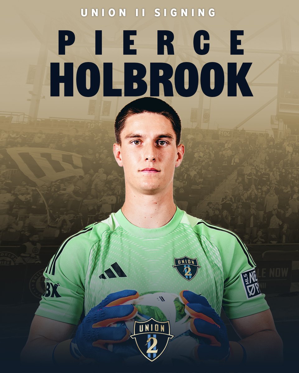 Philadelphia Union II (@philaunionii) on Twitter photo Welcome aboard! ⚓️
We have signed goalkeeper Pierce Holbrook!
📝 philaunion.co/welcome-pierce
#DOOP | <a href="/NavyMSoccer/">Navy Men's Soccer</a> Welcome aboard! ⚓️
We have signed goalkeeper Pierce Holbrook!
📝 philaunion.co/welcome-pierce
#DOOP | <a href="/NavyMSoccer/">Navy Men's Soccer</a>