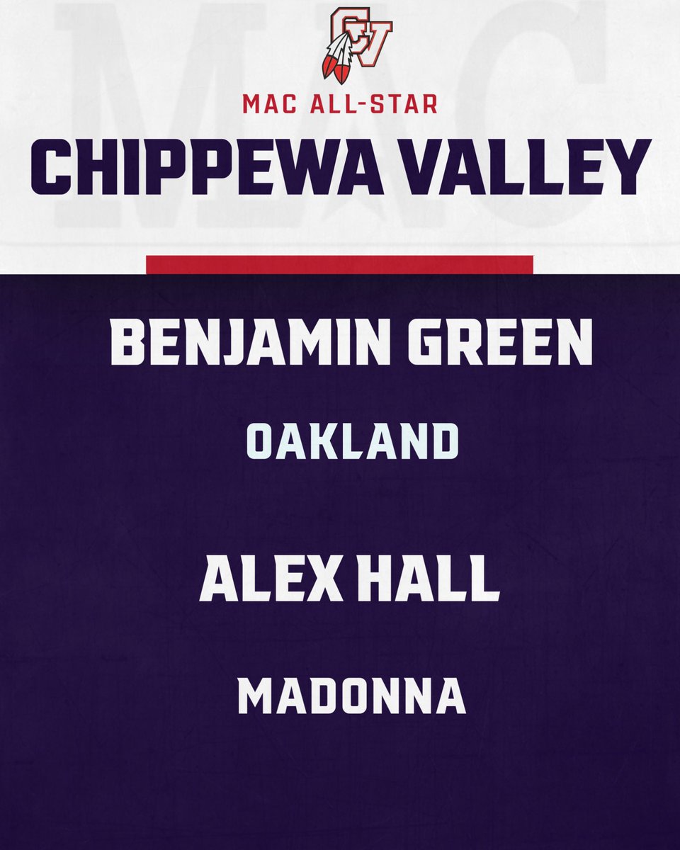 MACvsOAAallstar (@mac_oaa_asg) on Twitter photo Representing the MAC from <a href="/ChippewaB/">Chippewa Baseball</a> Benjamin Green and Alex Hall help lead Chip to a 19 win season playing in a strong MAC Red conference. Best of luck Representing the MAC from <a href="/ChippewaB/">Chippewa Baseball</a> Benjamin Green and Alex Hall help lead Chip to a 19 win season playing in a strong MAC Red conference. Best of luck