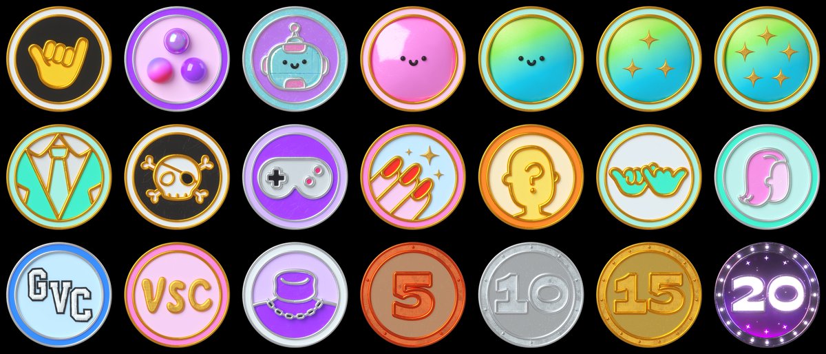 Show me your badges🤙#GVC #LFV @GoodVibesssClub