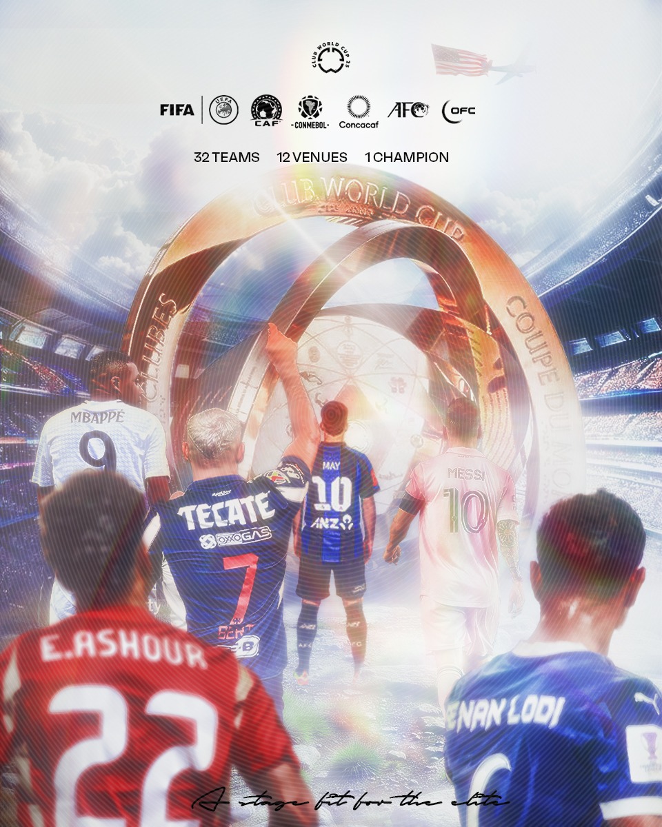 Hey you guys...I am here again :)
For the victors of Europe and because it's club world cup month 💫

#sportsdesign #ClubWorldCup #photoshop #posterdesign