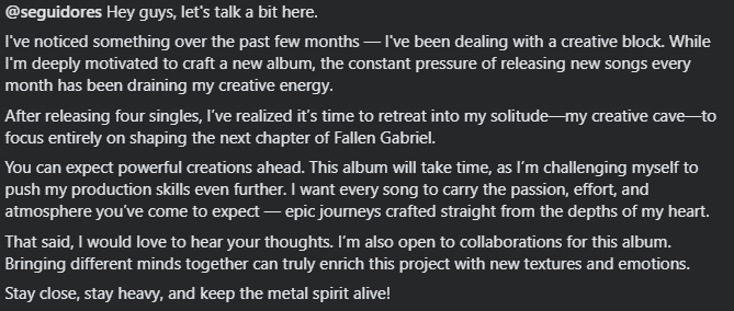 Fallen Gabriel (@FallenGabrielBM) / Posts / X