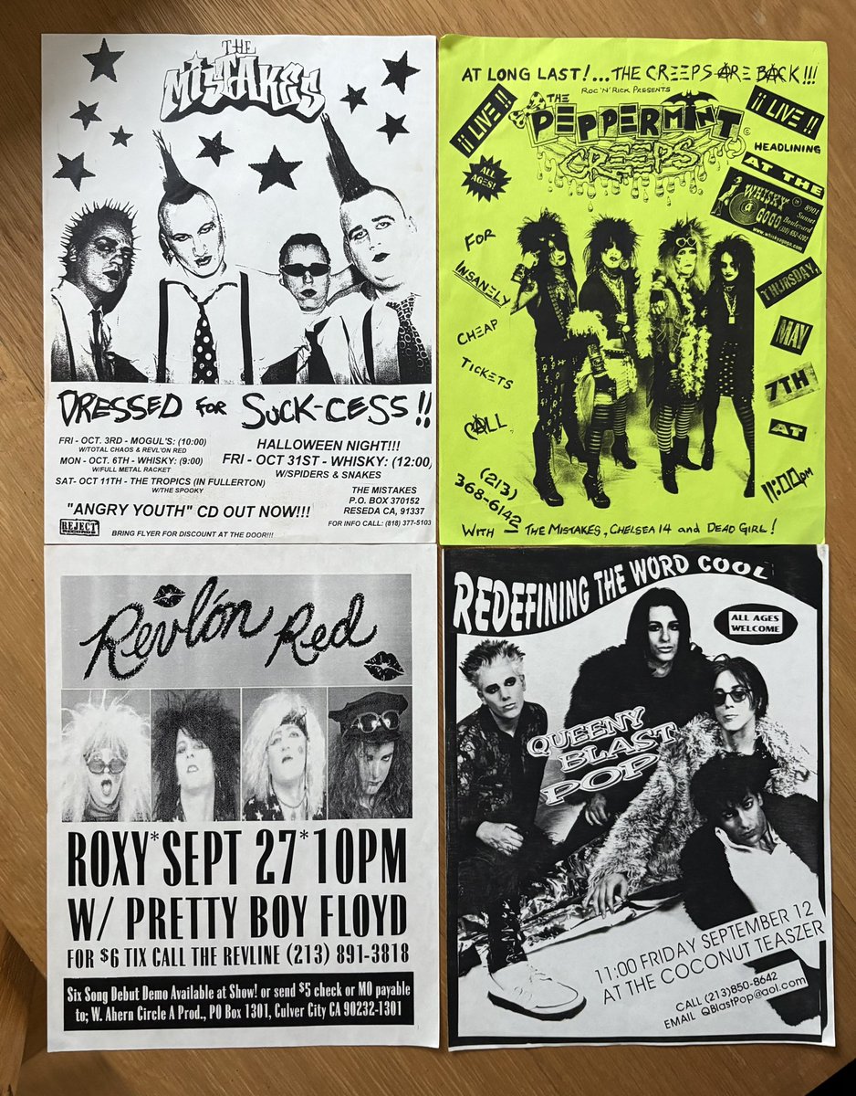 MCaneva (@lfcmfighter) on Twitter photo Inspired by another great video by <a href="/HairMetalGuru/">The Hair Metal Guru</a> w/ <a href="/coolasice232/">Patrick Reeves</a> & <a href="/HBBasement/">Hair Band Basement</a> on the ‘dark age of glam’, started rummaging for mid-90s memorabilia n dug out 4 bands that were still playing the LA club circuit at the time. QBP ruled, BTW
<a href="/ColdasBryyyce/">Cold as Bryce</a> <a href="/bsmntdwllr73/">Avery Teplitsky, a.k.a., bsmntdwllr73</a> <a href="/pb1505thfc/">Paul Burrow</a> Inspired by another great video by <a href="/HairMetalGuru/">The Hair Metal Guru</a> w/ <a href="/coolasice232/">Patrick Reeves</a> & <a href="/HBBasement/">Hair Band Basement</a> on the ‘dark age of glam’, started rummaging for mid-90s memorabilia n dug out 4 bands that were still playing the LA club circuit at the time. QBP ruled, BTW
<a href="/ColdasBryyyce/">Cold as Bryce</a> <a href="/bsmntdwllr73/">Avery Teplitsky, a.k.a., bsmntdwllr73</a> <a href="/pb1505thfc/">Paul Burrow</a>