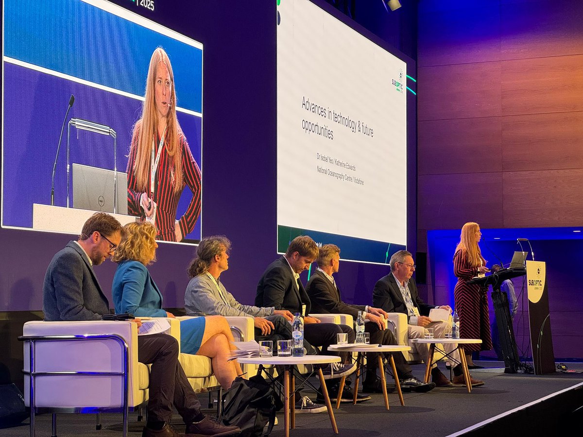 Having a lovely time at SubOptic 2025 in Lisbon this week. Really enjoyed today’s masterclass on fibre sensing - some great reasons to be hopeful for the future of deep ocean measurements.