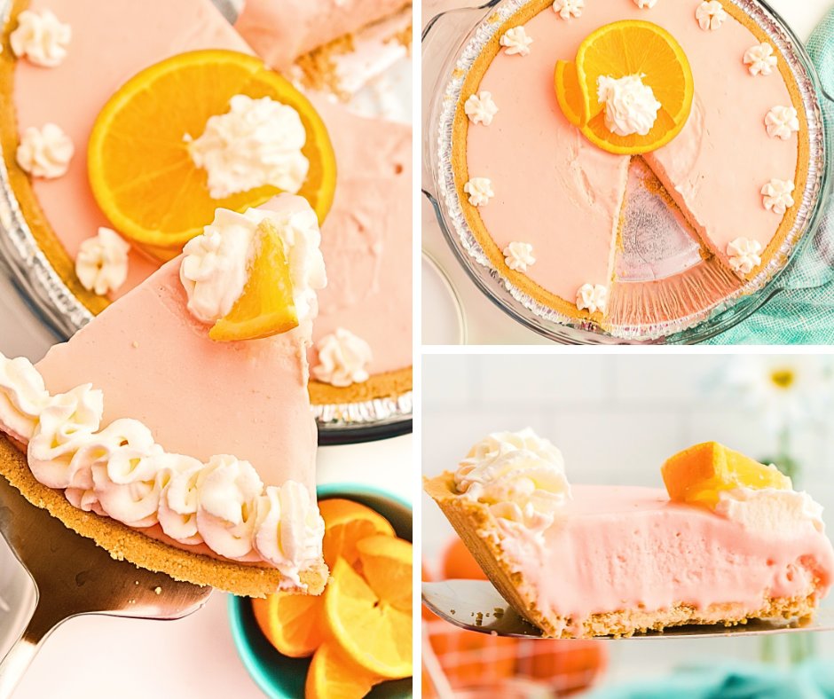 I’m so ready for summer, and this Orange Creamsicle Pie is giving all the sunny vibes! 🍊☀️No oven, just creamy, dreamy citrus goodness in every bite. Who's with me?! Recipe 👉  tinyurl.com/42r5h4an
#NoBakeDessert #OrangeCreamsiclePie #AlmostSummer #HipMamasPlace