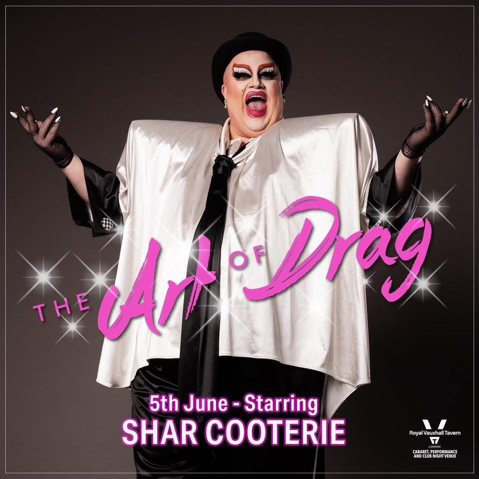 Hold onto your wigs and lashes because The Art Of Drag is BACK this Thursday! 🪭✨ 

Serving looks, laughs, and a side of brie with every number, Shar Cooterie will be taking to the stage!

🎟️🔗⬇️