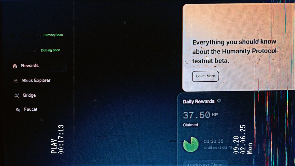 Dynamicwebber's tweet image. It's YAP O'clock
Don't forget your daily check-ins on humanity testnet
Let's earn some yaps
@KaitoAI
@Humanityprot