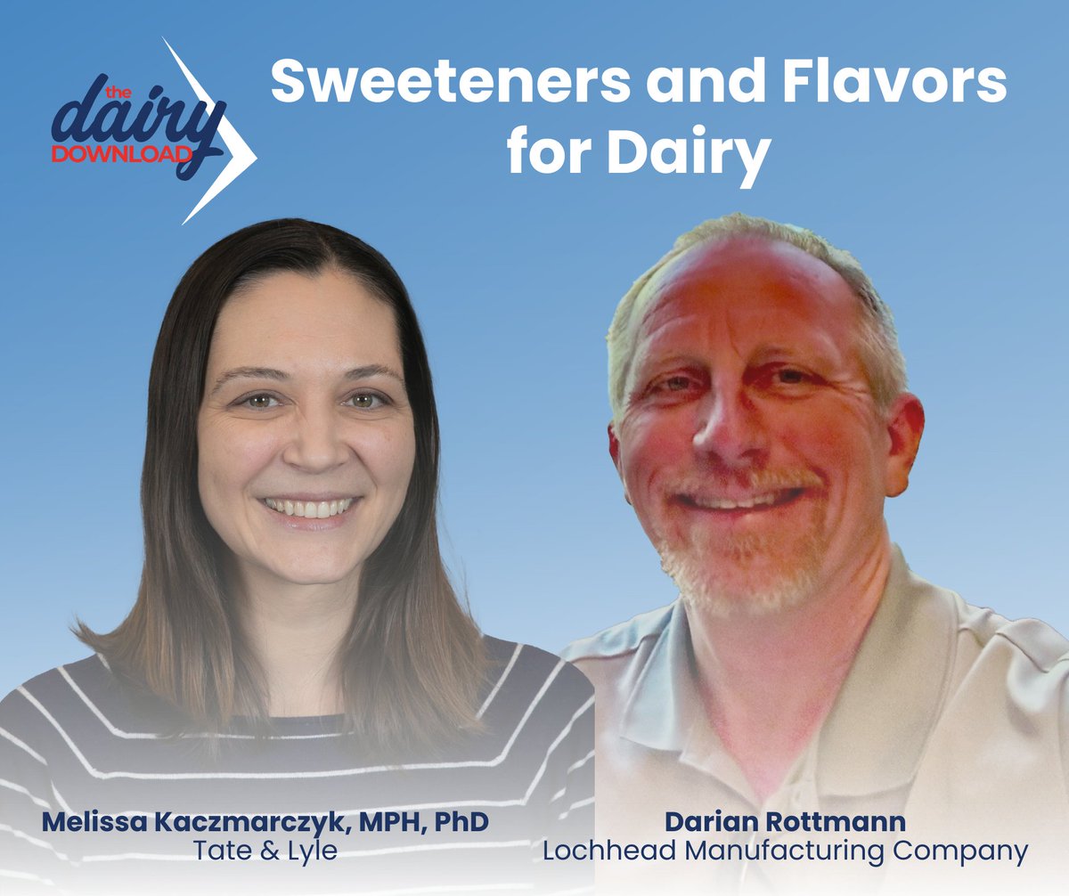 How are sweeteners developed to meet the flavor profile and nutrition needs for dairy products? How can flavors like vanilla be used to enhanced yogurts and frozen desserts? What innovations are on the horizon in this space?

Join us for this week's episode of The Dairy Download