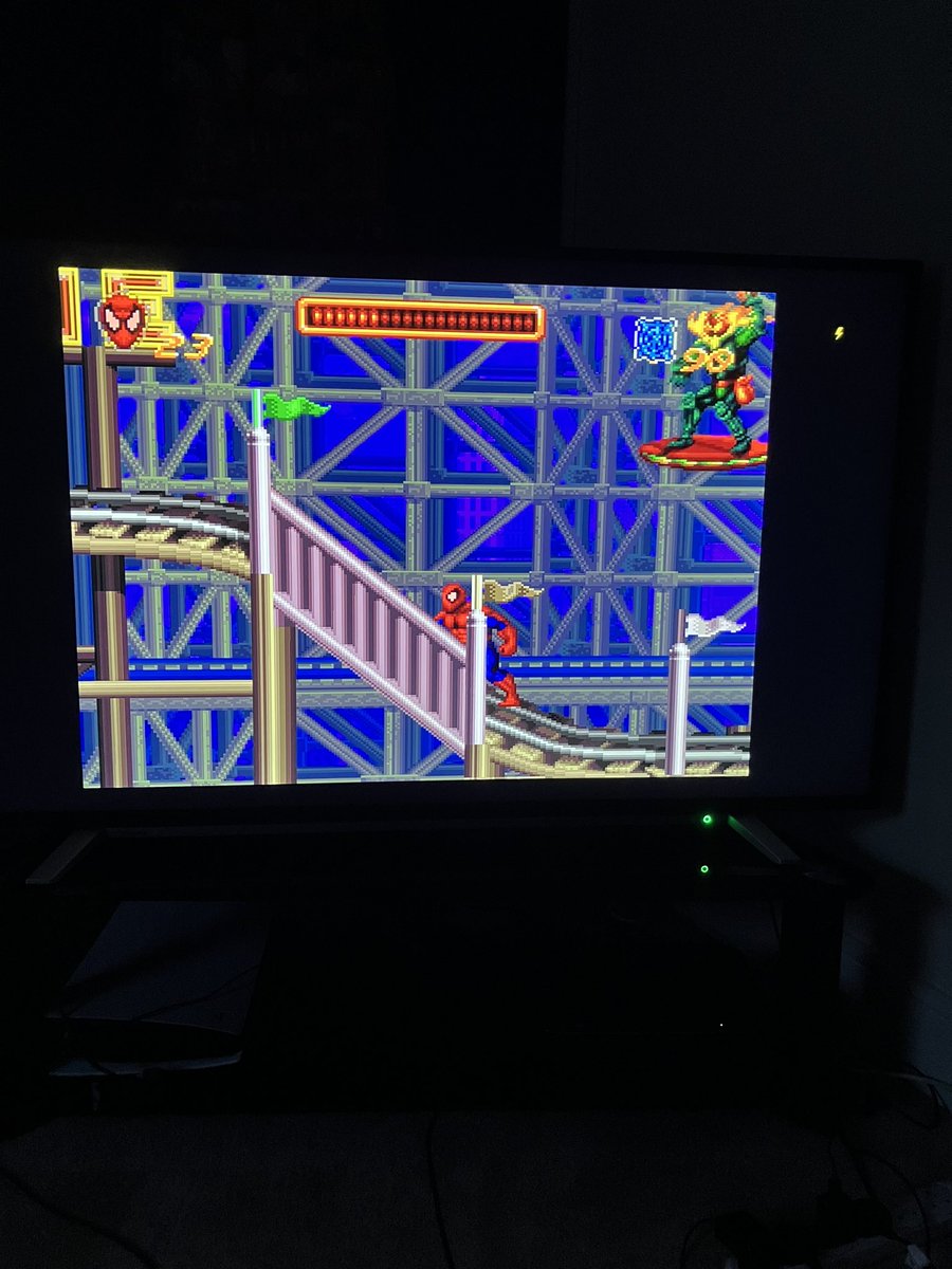 MarvelAAge's tweet image. Any of you guys ever play the SNES version of the #SpiderMan TAS game?
How the hell do you beat Jack O’ Lantern?
