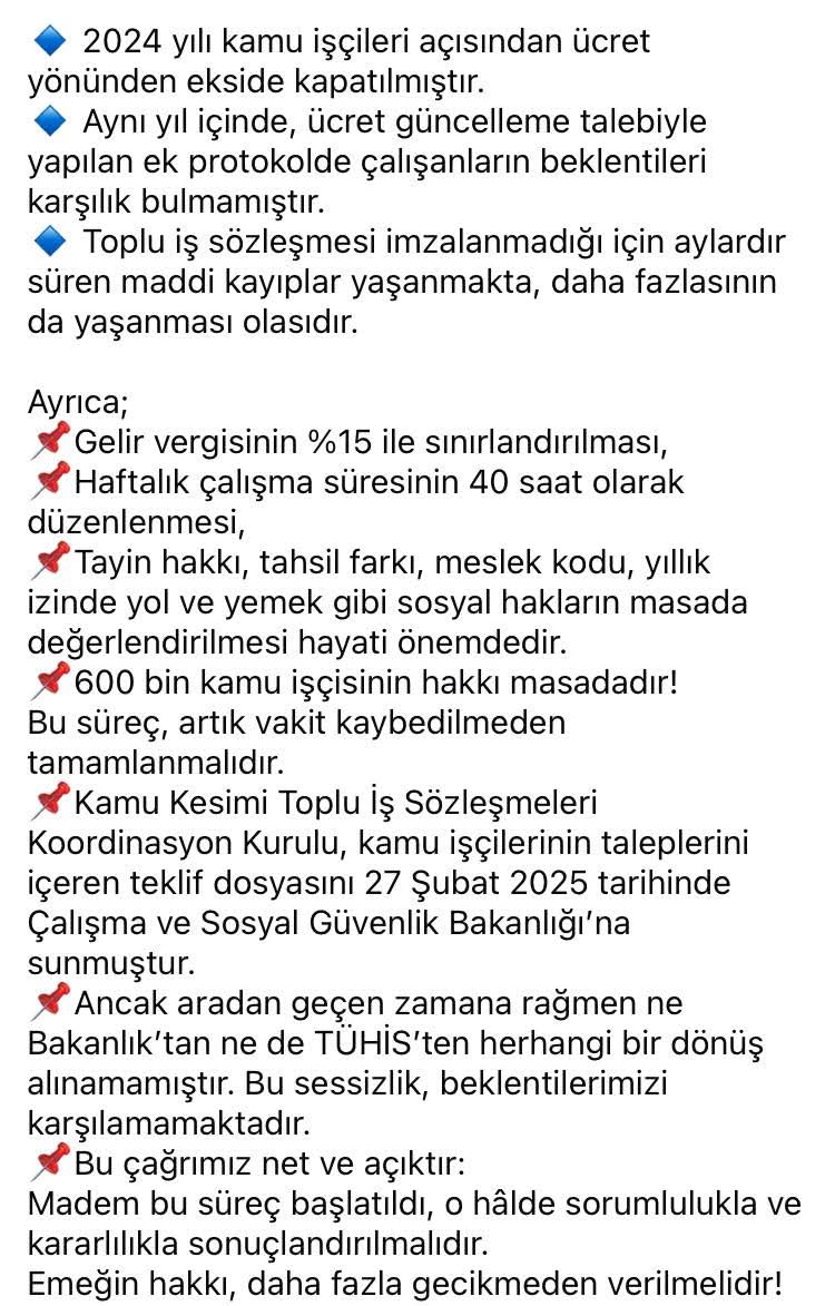 <a href="/tcbestepe/">T.C. Cumhurbaşkanlığı</a> <a href="/RTErdogan/">Recep Tayyip Erdoğan</a> <a href="/_cevdetyilmaz/">Cevdet Yılmaz</a> <a href="/memetsimsek/">Mehmet Simsek</a> <a href="/TBMM/">Amadeus</a> <a href="/dbdevletbahceli/">Devlet Bahçeli</a> <a href="/Kahramn0038/">KAMU ÇALIŞANLARI PLATFORMU</a> <a href="/KamuIsciHaber/">KAMU İŞÇİ HABER</a> <a href="/tgrthabertv/">TGRT HABER</a> <a href="/csgbakanligi/">T.C. Çalışma ve Sosyal Güvenlik Bakanlığı</a>