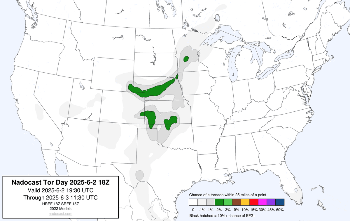 18Z Day Tornado Forecast (New New 2022 Models)