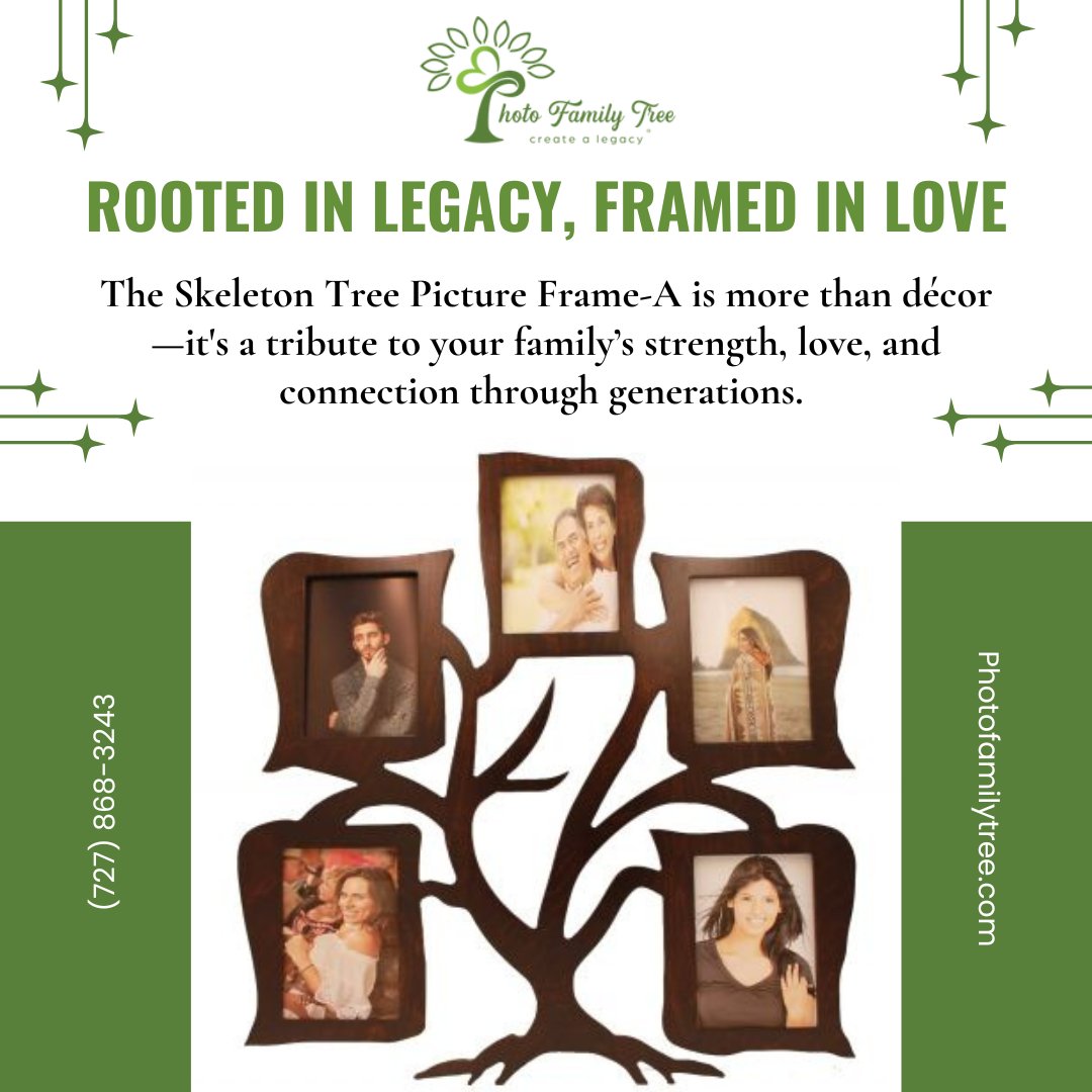 ajboodram's tweet image. Let your family tree speak through the art of display. Every photo. Every story. Every branch matters. 🌳

photofamilytree.com/products/skele…

#FamilyTreeFrame #PhotoFamilyTree #SkeletonTreeFrame #GenerationalLove #FamilyRoots #LegacyInFrames #FamilyDecor #CherishedMemories #HeirloomDesign