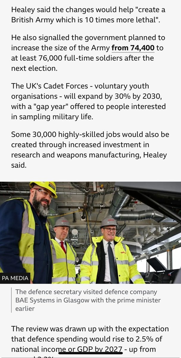 Capt (Sharkey) Afshar - Middlesex & NW London ACF (@capt_afshar) on Twitter photo Great reading that our Cadet Forces have been identified as a target for expansion. The CF’s can & will contribute in strengthening our Country in making our military more ready for whatever the future our country may find itself in💪🫡#inspiretoachieve 
bbc.co.uk/news/articles/… Great reading that our Cadet Forces have been identified as a target for expansion. The CF’s can & will contribute in strengthening our Country in making our military more ready for whatever the future our country may find itself in💪🫡#inspiretoachieve 
bbc.co.uk/news/articles/…