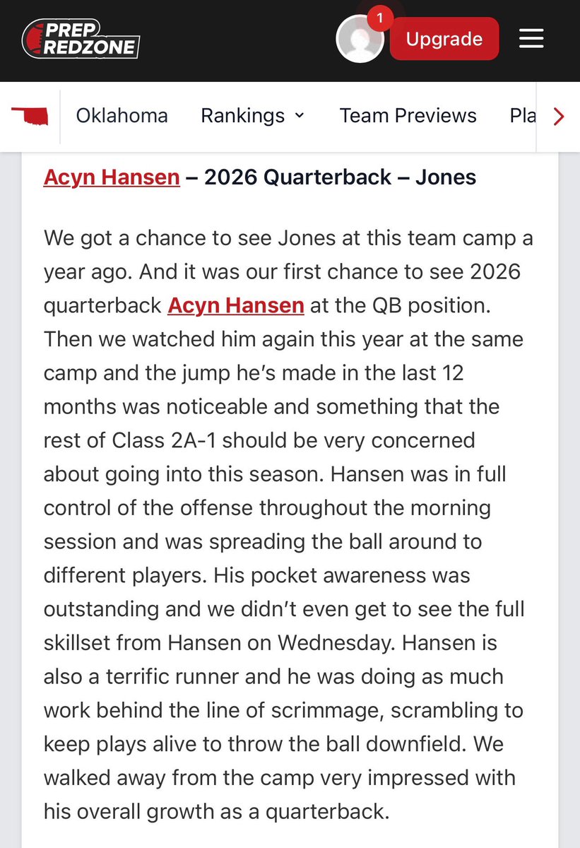 Year 4 ⏳ 
Thank you <a href="/PrepRedzoneOK/">Prep Redzone Oklahoma</a>