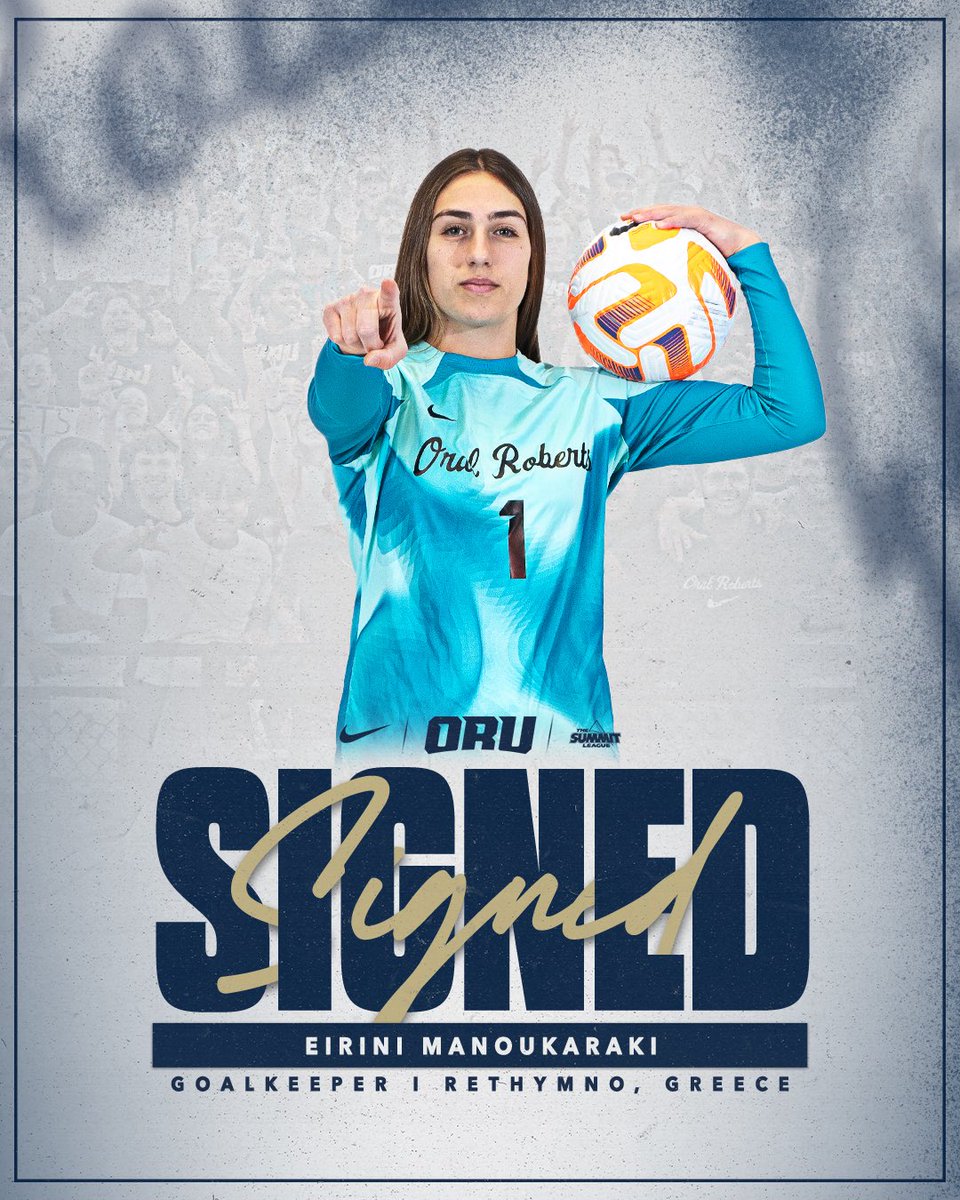 𝗦𝗜𝗚𝗡𝗘𝗗. 🖋️

Welcome to the Golden Eagle family, Eirini 🦅

#ORUWSOC | #GoldenStandard