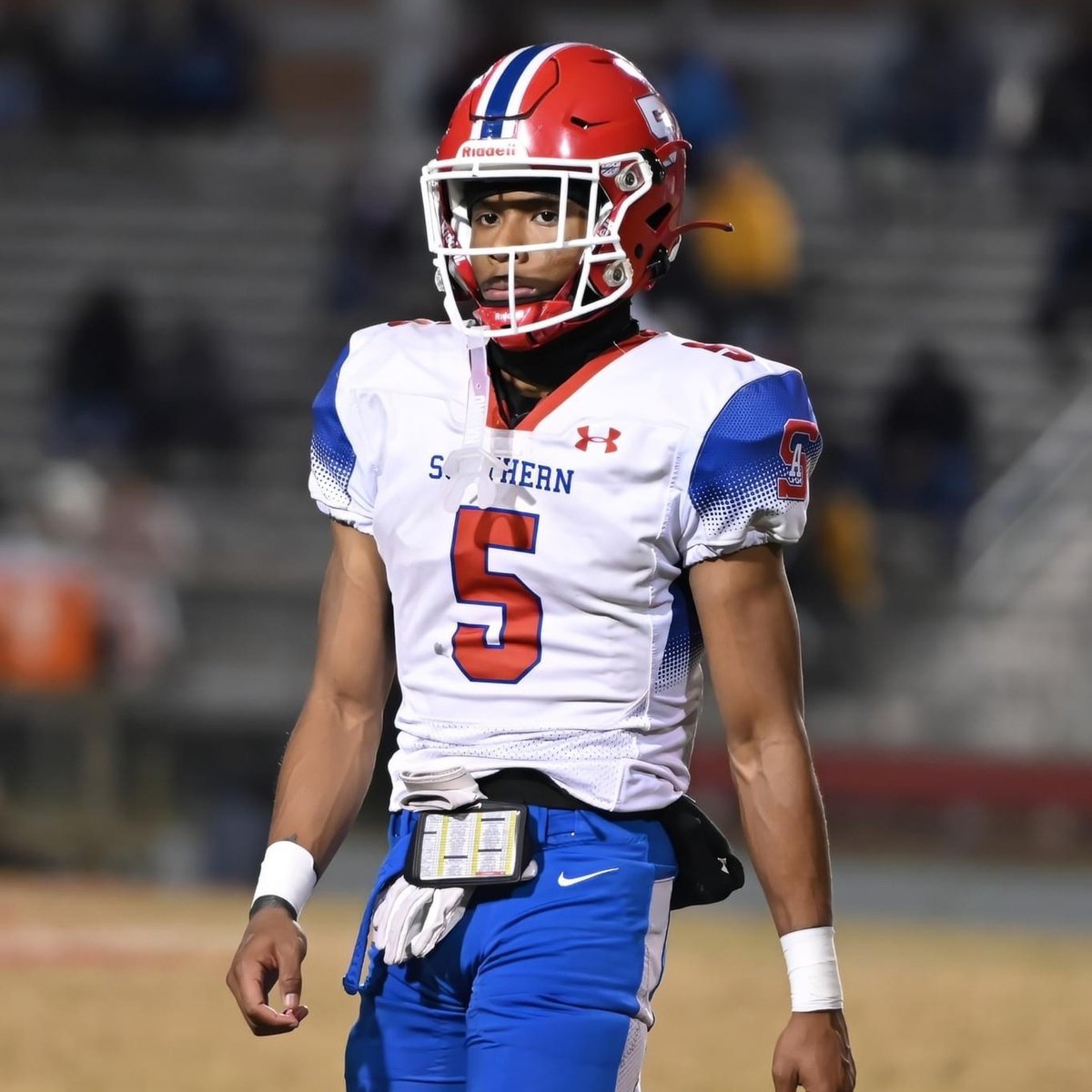 ABSSPublic's tweet photo. Kater W. Cornwell III has earned a football scholarship to Catawba College and scholarships from Eli Whitney Ruritan &amp; Elite Cruzers. 🏈He's majoring in Sport Management this Fall. From Southern Patriot to Catawba Chief! #ABSSClassof2025 #ThisisABSS https://t.co/y82hp8WC64