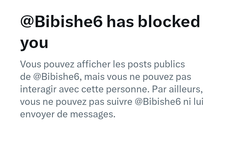 Bibishe Ntibonera m’a bloqué, pourtant, camarades. Mon seul « crime » : avoir soutenu le président FATSHI. Allez y comprendre… À tous les Hitler numérique, la tolérance devrait primer même dans la divergence.