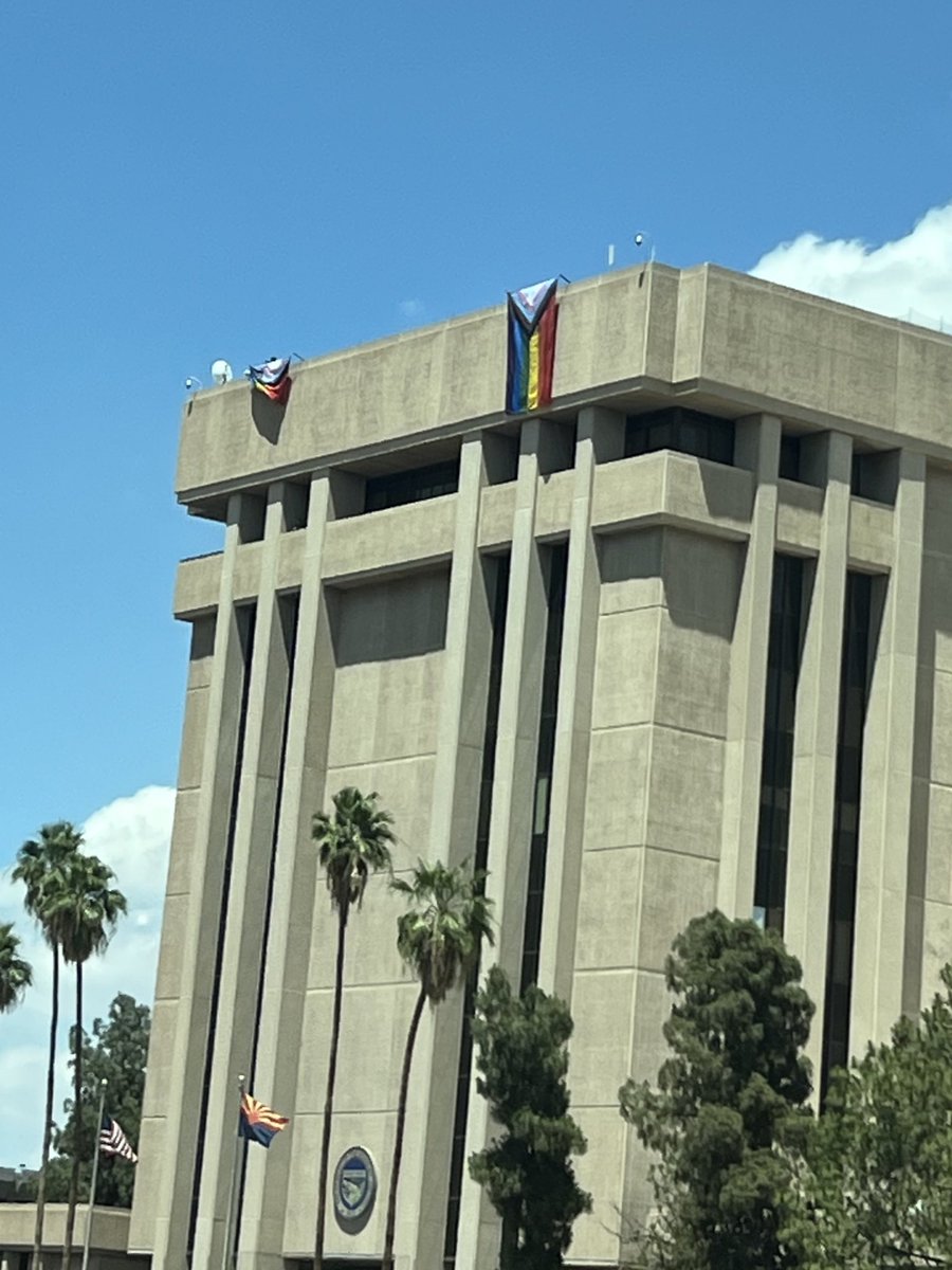 Here she goes again… 🤦🏻‍♂️

I don’t remember her ever flying any other flags from executive tower to recognize any other group.

Maybe we can get a new governor next year who actually recognizes all Arizonans. That sure would be nice.