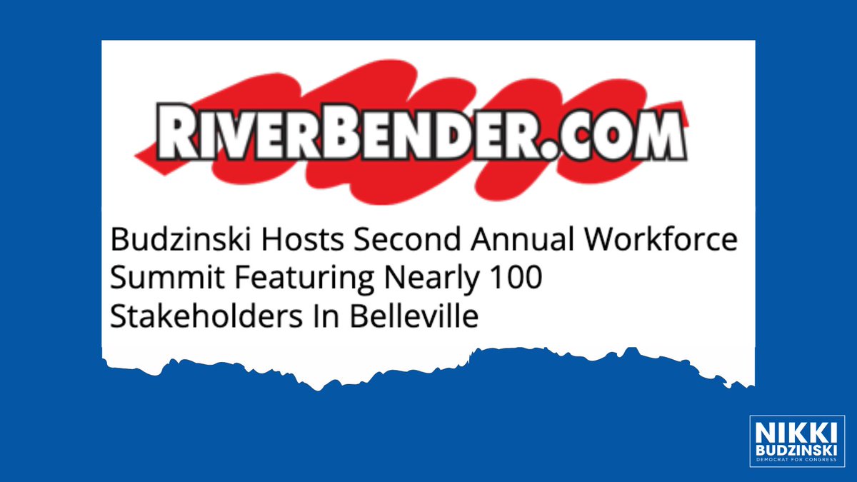 NikkiBudzinski's tweet photo. I was proud to unite 100+ stakeholders from Central & Southern IL at an important workforce summit focused on building skills and creating career opportunities in growing industries. 

Helping workers without college degrees earn higher wages through apprenticeship programs is key.
