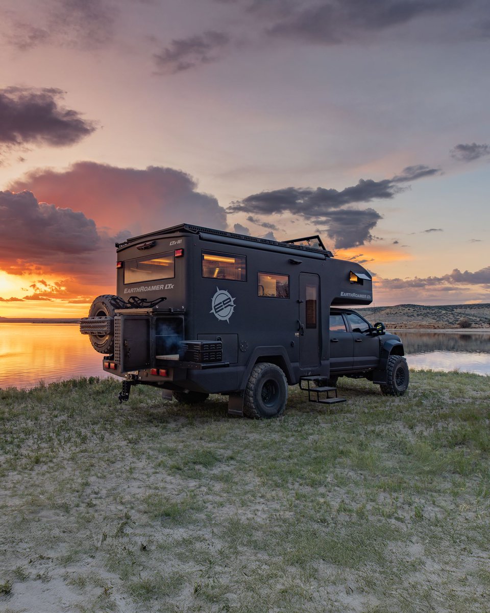 When self-contained luxury meets nature: EarthRoamer turns any scenic spot into your personal haven. Power, comfort, freedom—no hookups needed. Just park, stay, and live your best off-grid adventure. #earthroamer