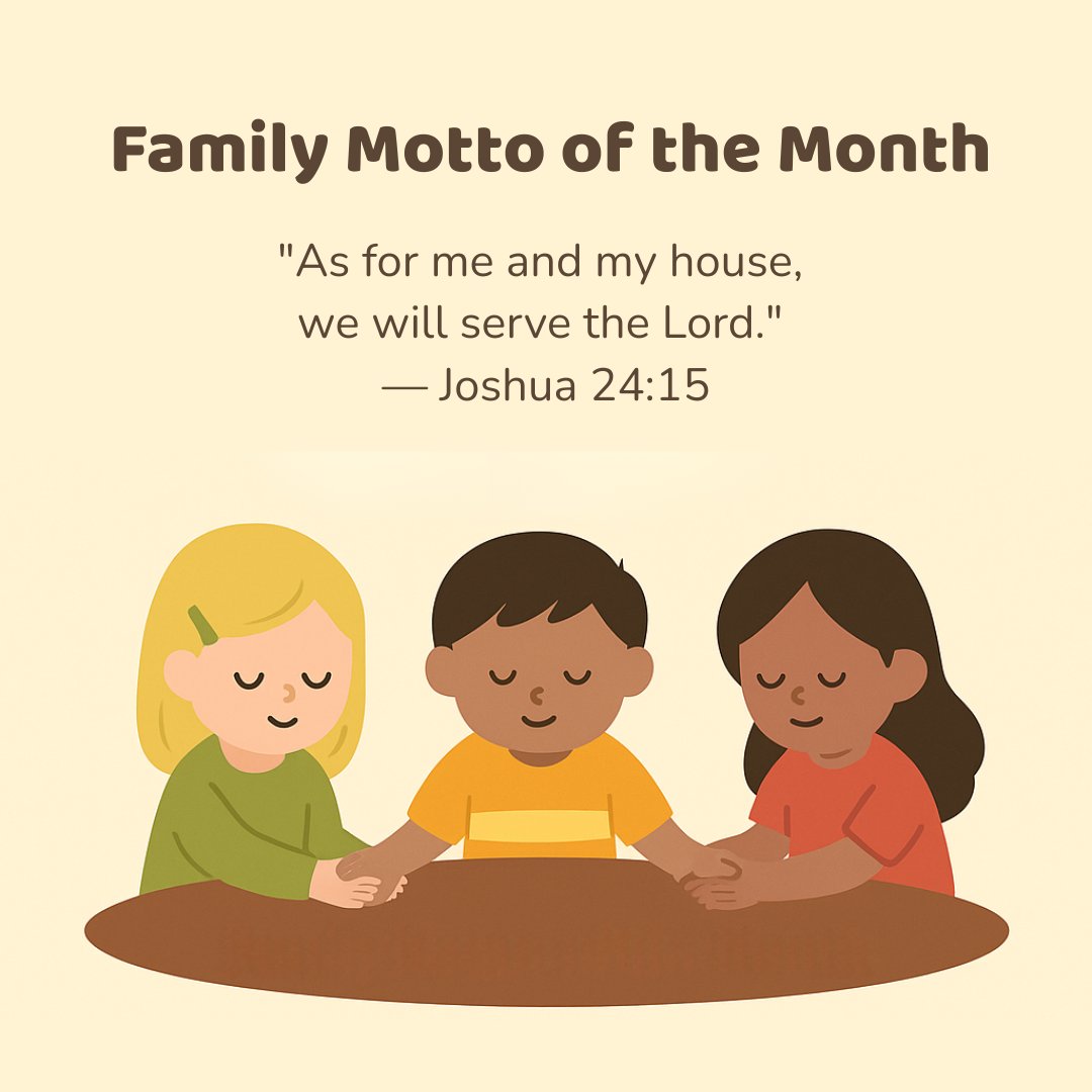 💛 "As for me and my house, we will serve the Lord." — Joshua 24:15

Start your week with a family check-in and prayer.
Print it. Frame it. Live it.

@sproutskidsmagazine

#ChristianFamily #BibleVerseOfTheDay #SproutsMotto #FaithAtHome #FamilyDiscipleship #SproutsKidsMagazine