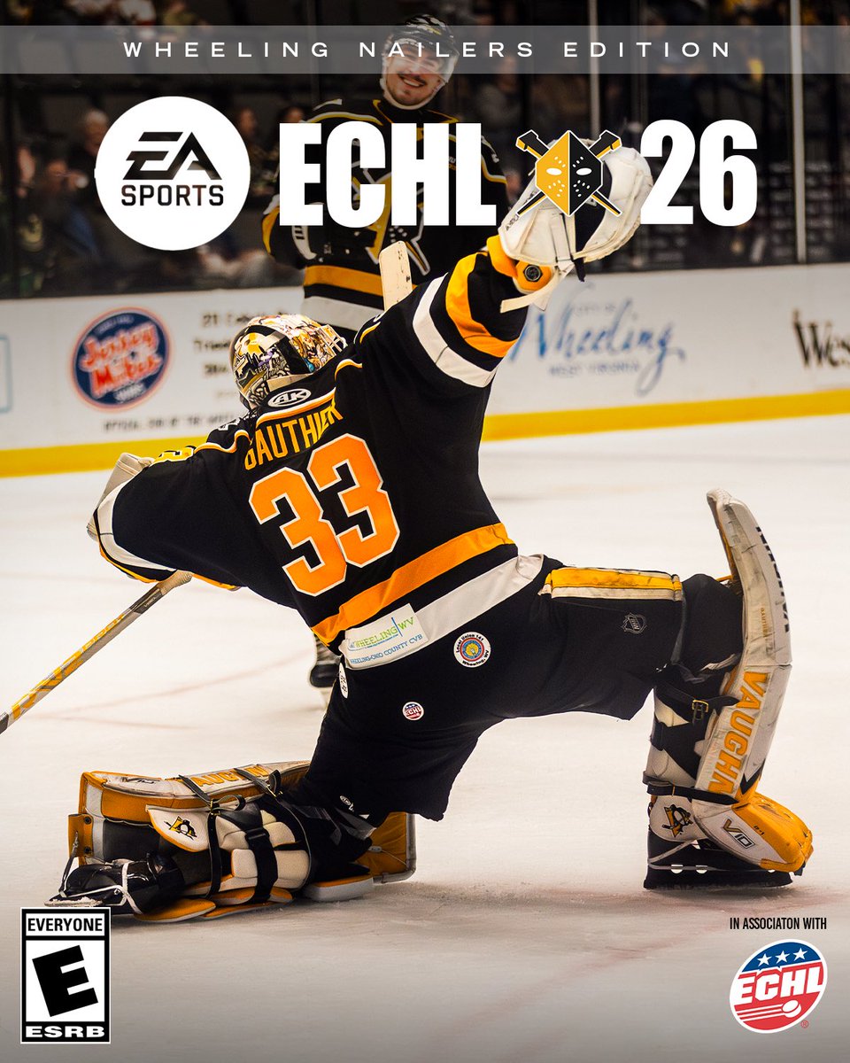 Since the cover art for #Madden26 released  today, we thought it would be fun to imagine our guys as cover athletes… 🏒🎮

⬇️ Which one is your favorite? Let us know down below! ⬇️

Head to wheelingnailers.com or call 304.234.GOAL for more information. 

#ForgeTheFuture