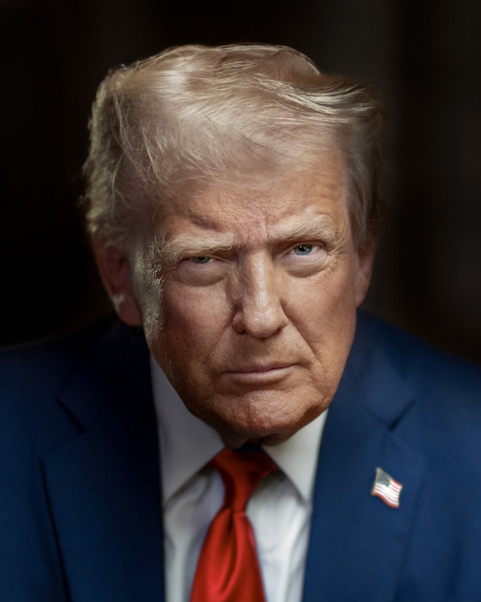 The Official Presidential Portrait of U.S. President Donald J. Trump