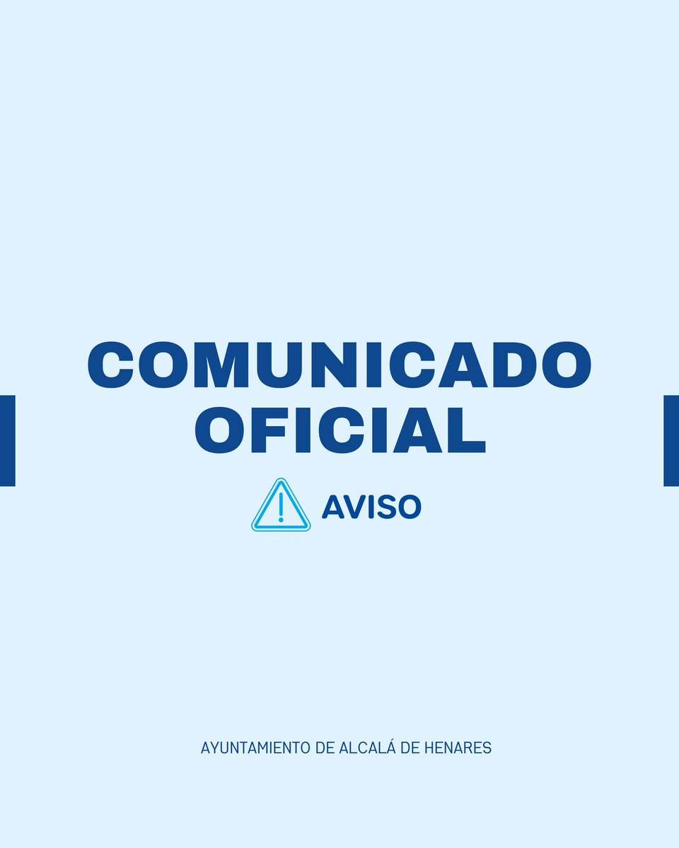 SERVICIO PÚBLICO |
🟡 Ante el aviso de tormentas y fuertes vientos anunciados para la jornada del MARTES vía <a href="/112cmadrid/">112 Comunidad de Madrid</a> <a href="/AEMET_Madrid/">AEMET_Madrid</a>, para salvaguardar la seguridad de los usuarios, los PARQUES MUNICIPALES se cerrarán a partir de las 13:00h, hasta que las condiciones