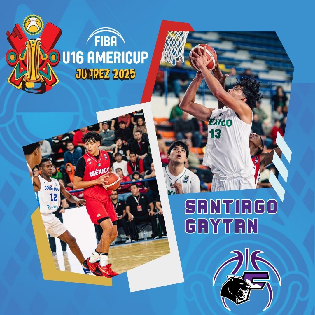FHS Cougar Basketball (@fhscougarbball) on Twitter photo Make your way across the border to see our very own <a href="/santi13go/">santiago valencia</a> represent your COUGS in the FIBA U16 Americup! Santi will suit up for MEXICO in their matchup against Team USA tonight at 8 pm at Gimnasio Universitario UACJ.
<a href="/Fchavezeptimes/">Felix Chavez</a> <a href="/SamGuzmanTV/">Sam Guzman</a> <a href="/TXFHSCougars/">Franklin High School</a> Make your way across the border to see our very own <a href="/santi13go/">santiago valencia</a> represent your COUGS in the FIBA U16 Americup! Santi will suit up for MEXICO in their matchup against Team USA tonight at 8 pm at Gimnasio Universitario UACJ.
<a href="/Fchavezeptimes/">Felix Chavez</a> <a href="/SamGuzmanTV/">Sam Guzman</a> <a href="/TXFHSCougars/">Franklin High School</a>