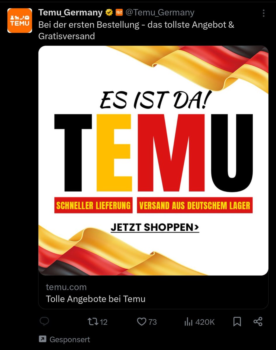 Temu ist schon STOLZ 🤯🤯🤯

#Stolzmonat