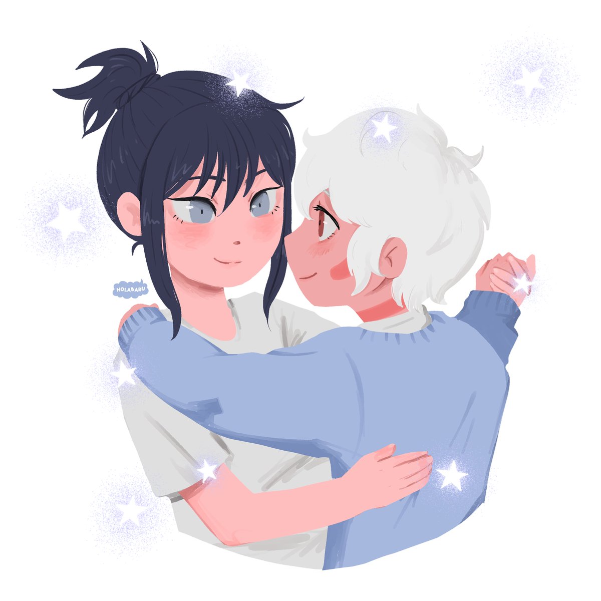 Shion and Nezumi!! from no.6 hehe

#no6