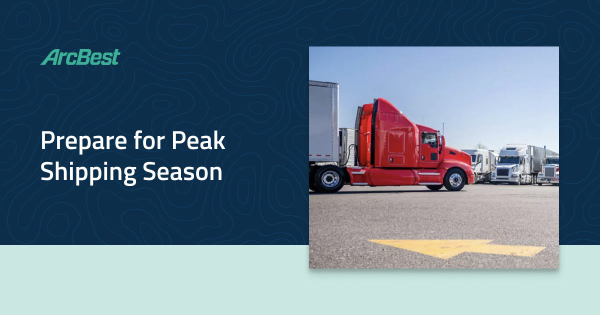 ArcBestCorp's tweet image. Peak shipping season is here! Stay ahead with quick tips to avoid delays and keep your freight moving: bit.ly/4dIs1GZ