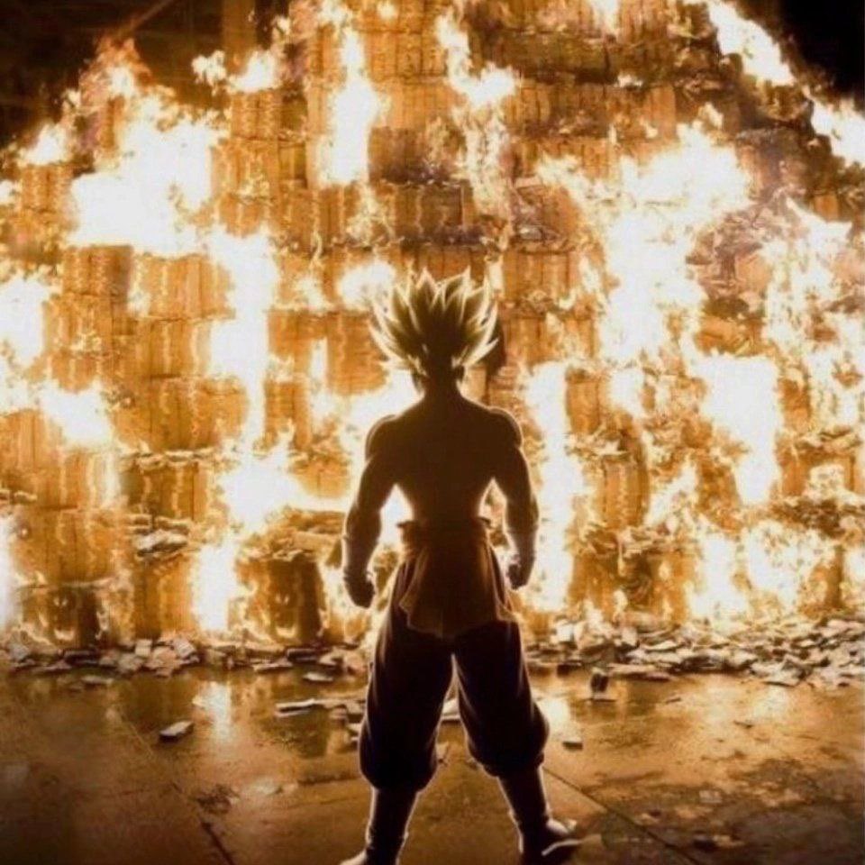 JUST IN: Solana memecoin $GOKU deflationary mechanism burns 2.3 million more tokens, pushing total burned past 10 million since burn mechanism launch. logo
