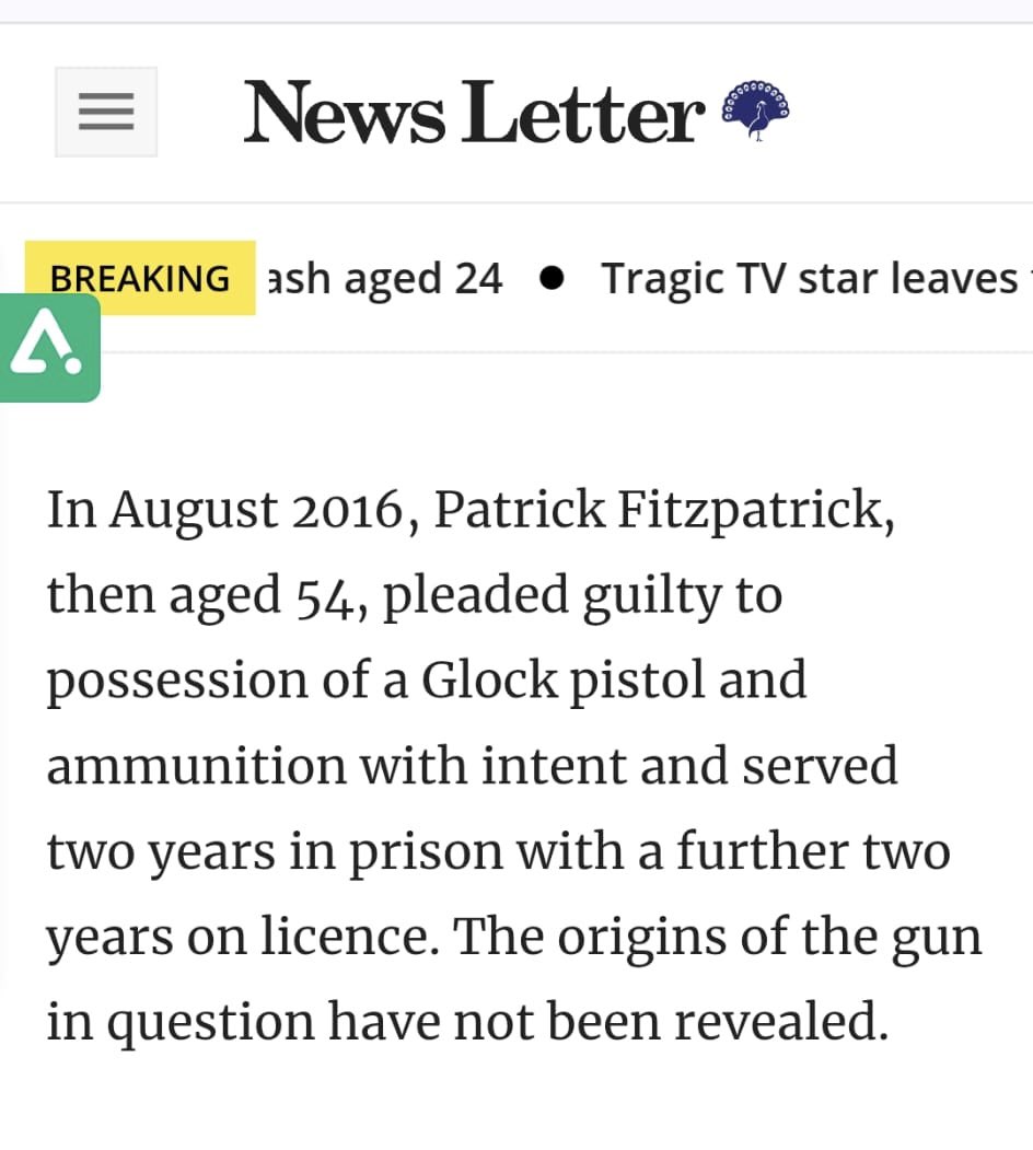 PurpleStandard's tweet image. Could someone link me to Chris questioning the justice system after Patrick Fitzpatricks sentencing….