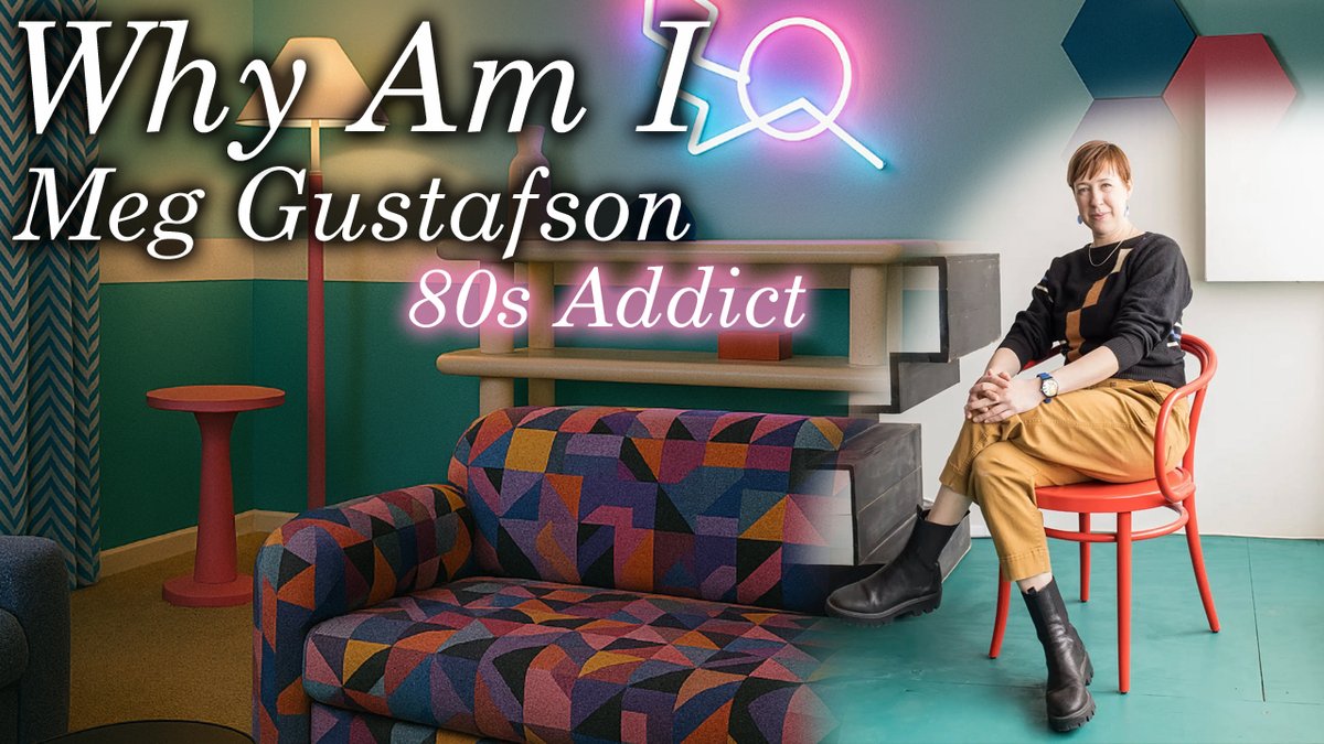 Why does 80s design still slap?
In this ep of Why Am I, Meg Gustafson (@HammyWhammyOfficial) joins me to talk Memphis design, nostalgia, weird furniture, and why Madonna didn’t invent electronic music.
Listen here 👉 whyamipod.com/why-am-i-meg-g…
#80sDesign #podcast #MemphisDesign