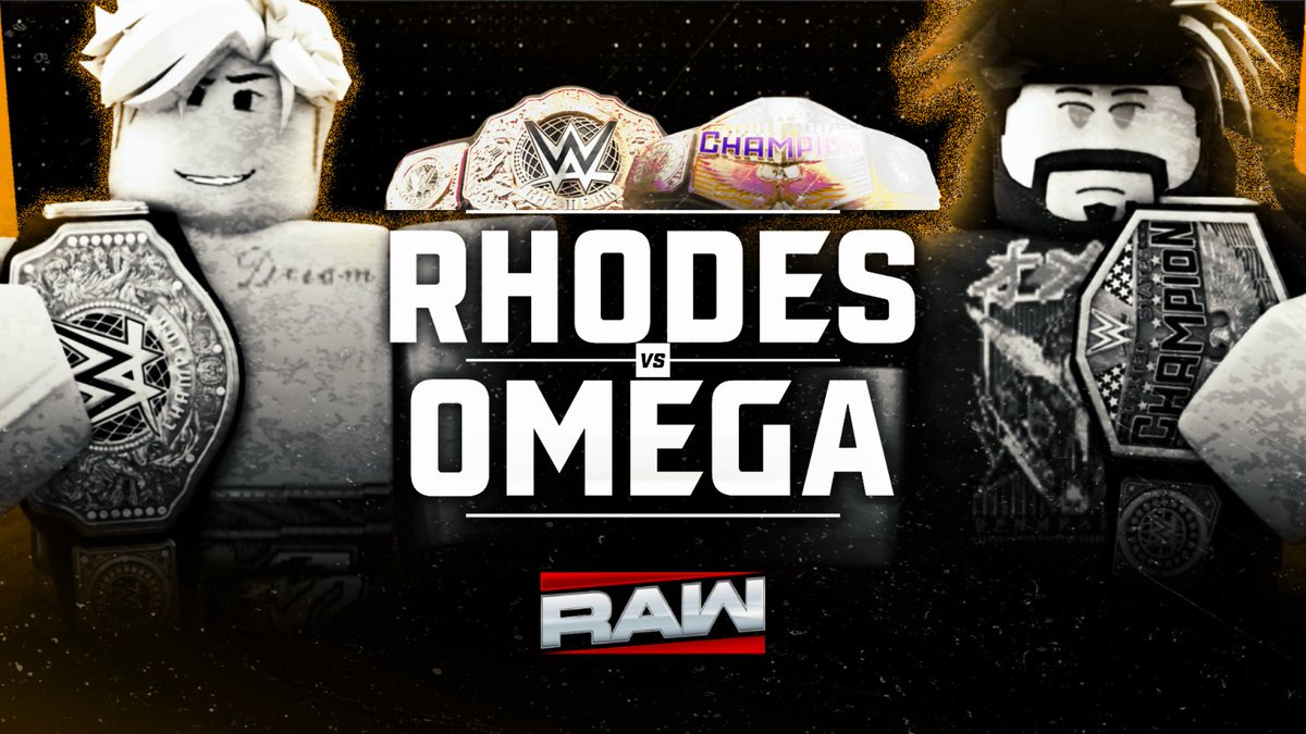 WWENGNetwork's tweet photo. BREAKING: @Mxcho3x and #TreyOmega will go one on one in a Winners Take All match for the World Heavyweight & United States Championships TONIGHT on #WWERaw https://t.co/Ko8yeeBsBW