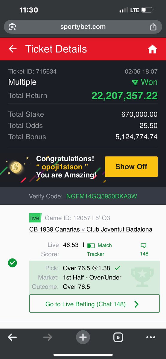 Two major boom countless of cut 1, can even post we go harder congratulations if you played give away go too choke oooo 

JOIN MY TELEGRAM CHANNEL 👇👇👇

t.me/Opoji1stson