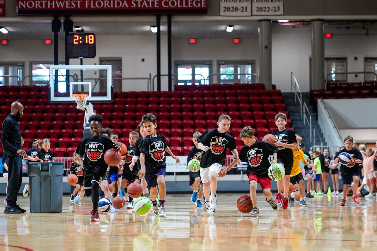 Day one of basketball camp was a success!! ✅

Thank you Chick-fil-A Niceville for providing today's lunch!

#SoundTheSiren