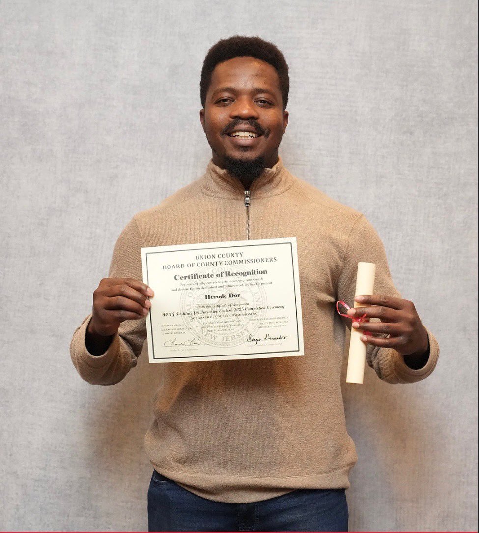 UCNJ Union College of Union County, NJ (@ucnj_owls) on Twitter photo Congratulations to the nearly 200 students who competed the Institute of Intensive English program! 🎓
After progressing through multiple levels, completing exit exams, and even taking additional content courses along the way, IIE students celebrated with a completion ceremony. Congratulations to the nearly 200 students who competed the Institute of Intensive English program! 🎓
After progressing through multiple levels, completing exit exams, and even taking additional content courses along the way, IIE students celebrated with a completion ceremony.