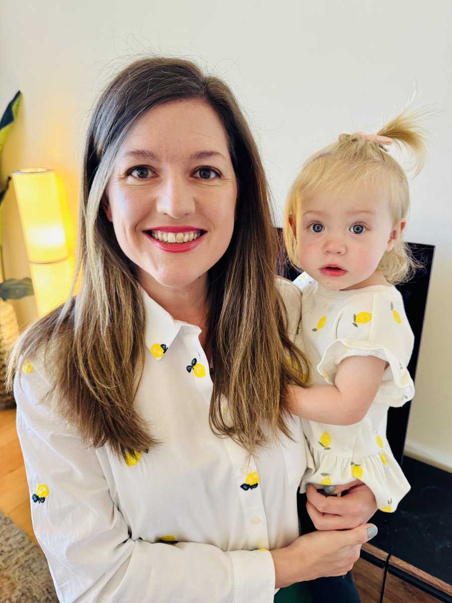 What a day. 

1) announced <a href="/MetroLabNetwork/">MetroLab Network</a> is joining  <a href="/scientistsorg/">Federation of American Scientists🔬</a> 

2) first day as a Director at FAS

3) went to an event on using evidence + data in policy making. 

This called for lemons and matching with my little one.