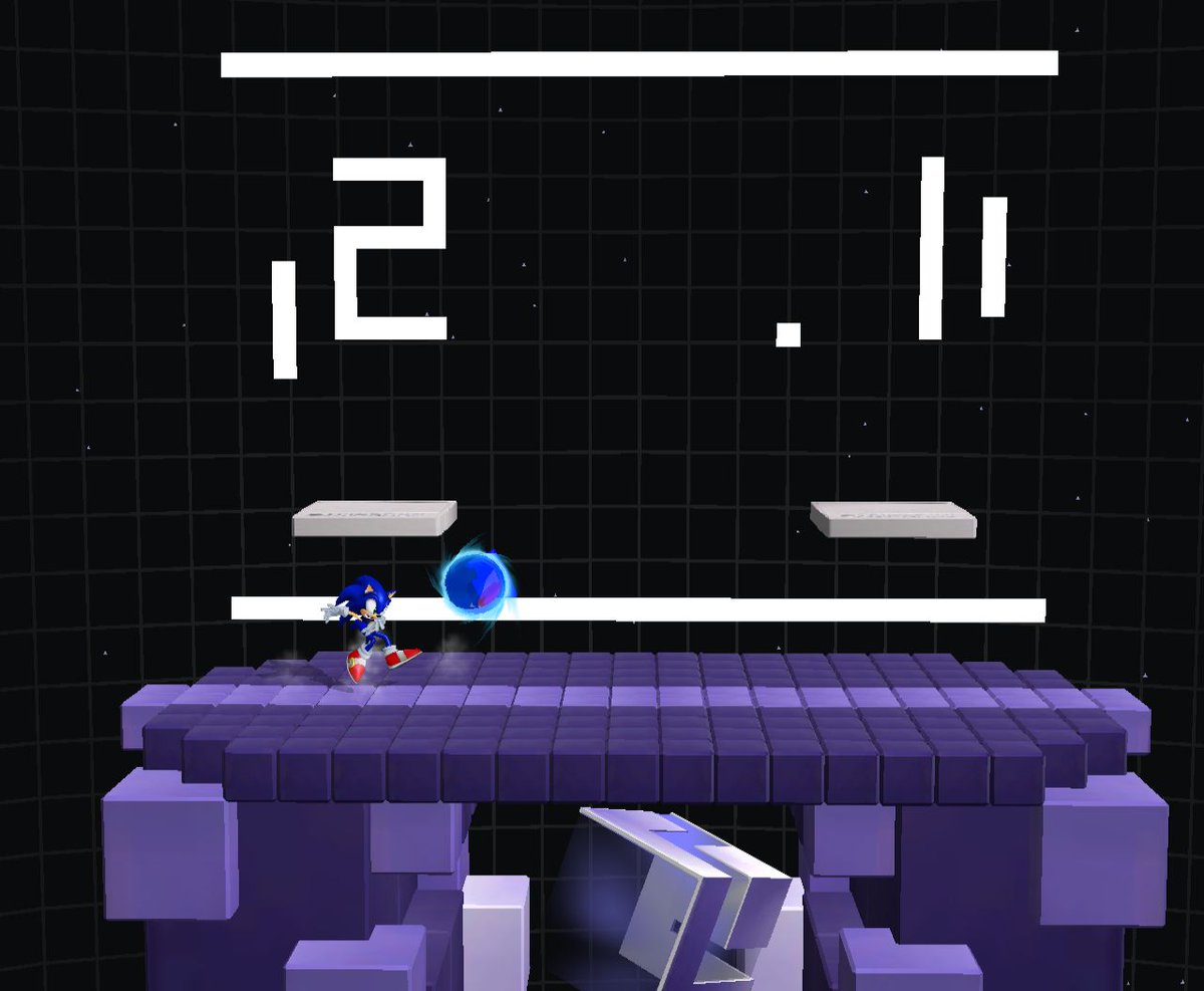 They've been fighting inside your system the whole time! At the GameCube Realm stage, you'll see your own Memory Card data float around you! Stick around and discover more unique visuals and secrets...