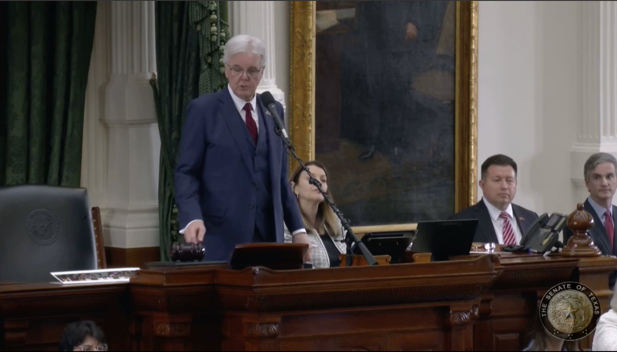 Hannah Norton (@hannahnorton89) on Twitter photo Lt. Gov. <a href="/DanPatrick/">Dan Patrick</a> calls 89(R) "the finest session any Texas Senate has ever had." Senate also adjourns sine die, and we are sine DONE! #txlege Lt. Gov. <a href="/DanPatrick/">Dan Patrick</a> calls 89(R) "the finest session any Texas Senate has ever had." Senate also adjourns sine die, and we are sine DONE! #txlege