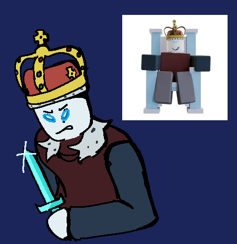 ThatWrendigo's tweet photo. that one guy i suppose #BlockTales #cruelking #roblox #robloxart https://t.co/xf6nDiR8IJ