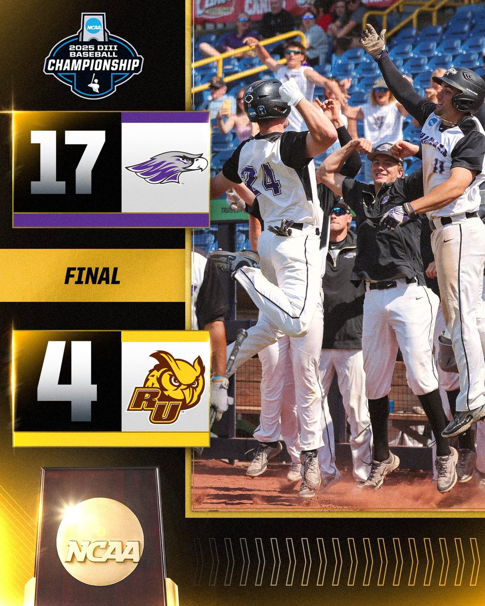DÉJÀ VU, WHITEWATER IS BACK IN THE CHAMPIONSHIP SERIES 🚨💯👀

#WhyD3 | #D3baseball