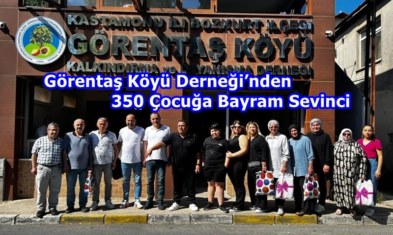 Görentaş Köyü Derneği’nden 350 Çocuğa Bayram Sevinci 
dogushaber.com/p11149_gorenta…
