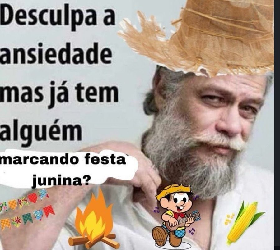 nao vejo a hora de pular na fogueira 

13/07 voces tao livres?