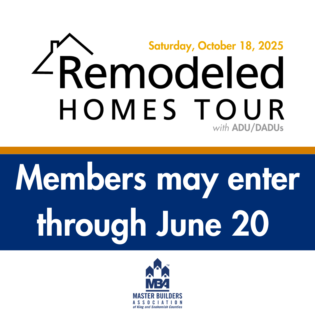 MBAKS Remodelers and ADU/DADU Builders - It's time to enter your homes in the 2025 Remodeled Homes Tour - Entry deadline is June 20, 2025
bit.ly/4kv4ZWI
#remodeltour #homeremodel #ADU #DADU #MBAKS