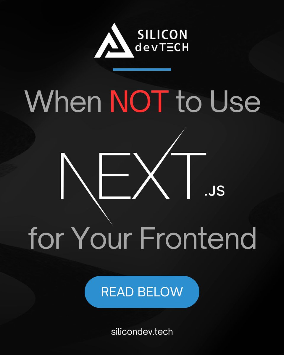 Silicon devTech (@silicondevtech) / Posts / X