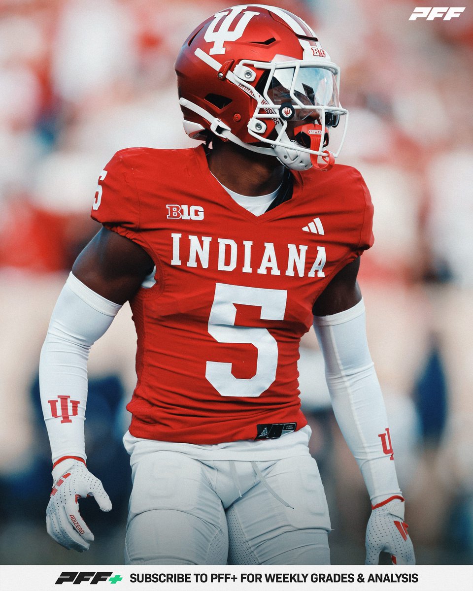 PFF College (@pff_college) on Twitter photo Indiana CB D’Angelo Ponds Last Season:
🔴 436 Coverage Snaps
🔴 1 TD Allowed
🔴 3 INTs | 7 PBUs
🔴 49.5 Passer Rating Allowed
🔴 85.0 Coverage Grade
<a href="/IndianaFootball/">Indiana Football</a> Indiana CB D’Angelo Ponds Last Season:
🔴 436 Coverage Snaps
🔴 1 TD Allowed
🔴 3 INTs | 7 PBUs
🔴 49.5 Passer Rating Allowed
🔴 85.0 Coverage Grade
<a href="/IndianaFootball/">Indiana Football</a>